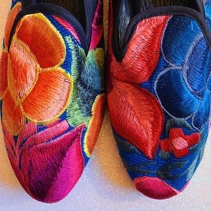 Embroidered Flats | Made in Mexico